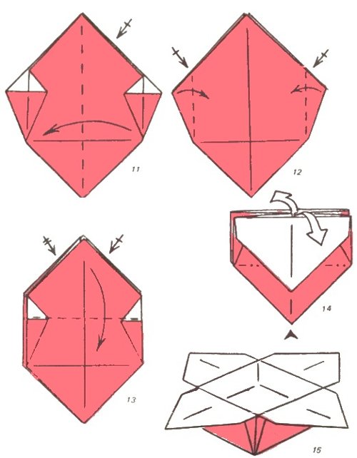 اوريغامي: كيفية جعل مربع؟